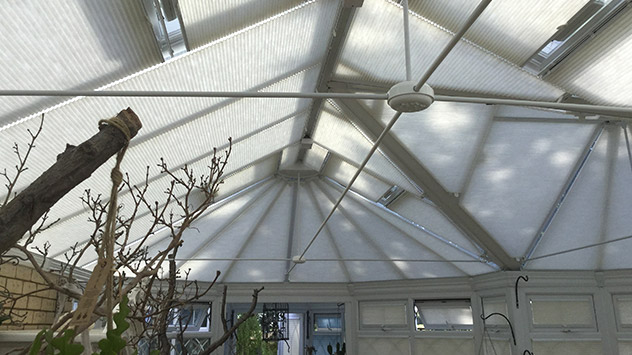 Roof Blinds for Large Conservatory