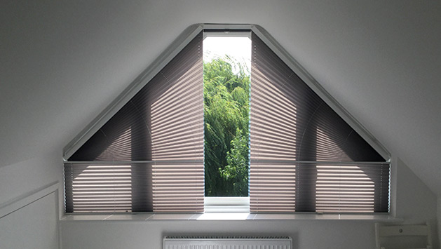 Blinds to Cover Any Shaped Gable Windows