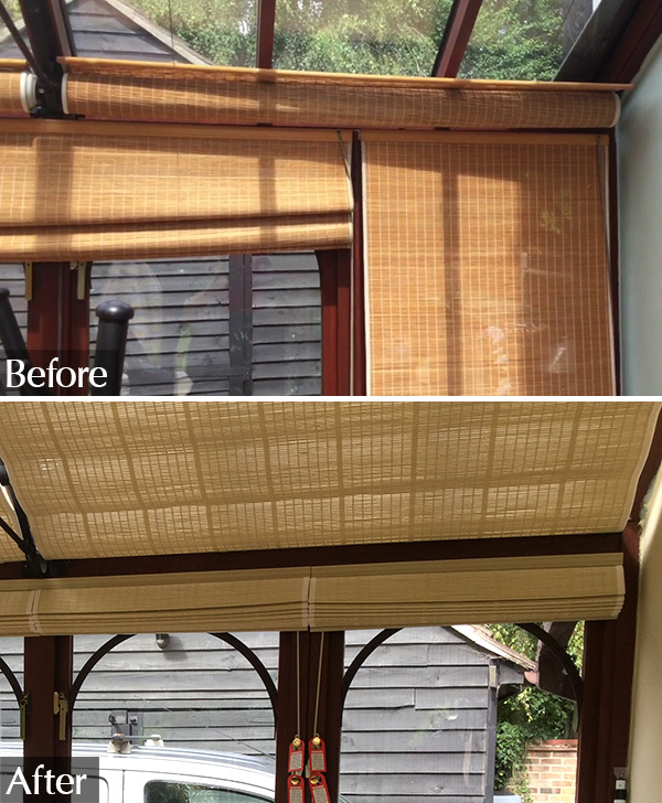 Pinoleum Blinds Before and After