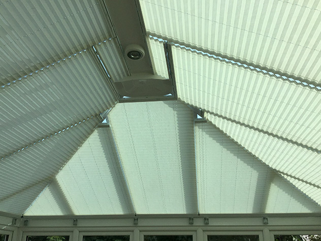 pure Pleated Roof Blinds