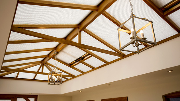 Lantern Roof Blinds for Insulation
