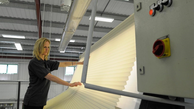 Pleated Blinds Quality Control