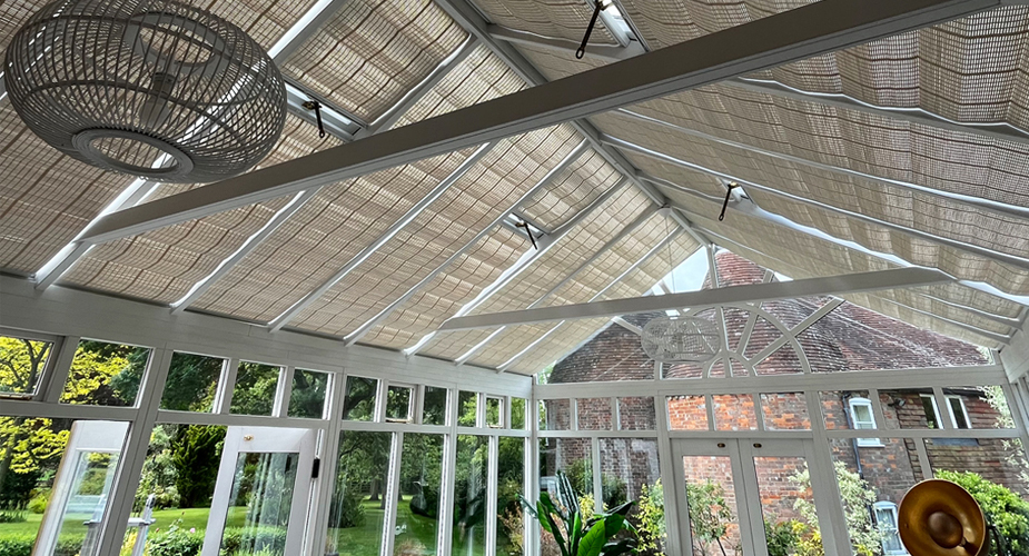 pinoleum roof blinds for conservatories