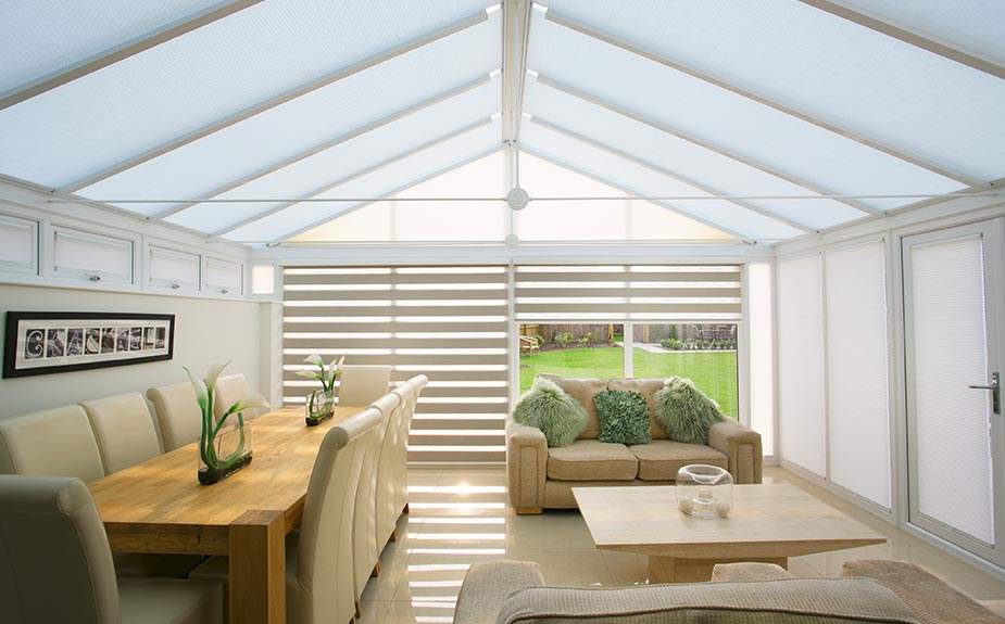 Remote Control Duette Conservatory Blinds
