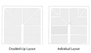Roof Blind Layout