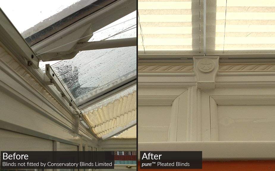 Replacing Conservatory Roof Blinds