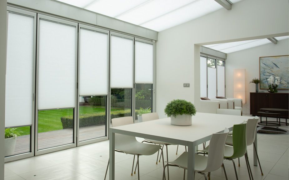 Duette® Blinds for Conservatory Roof and Windows