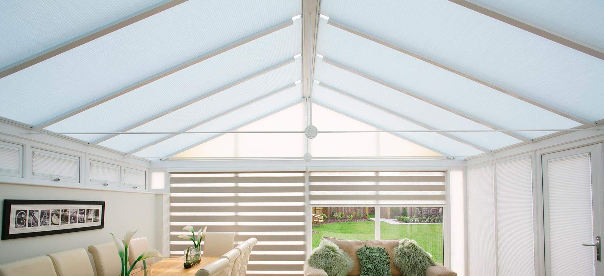Gable End Conservatory Blinds
