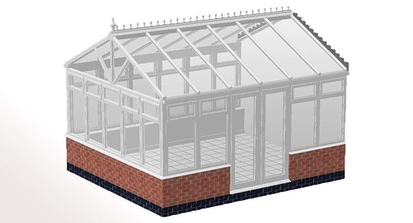 Large Gable-End Conservatory