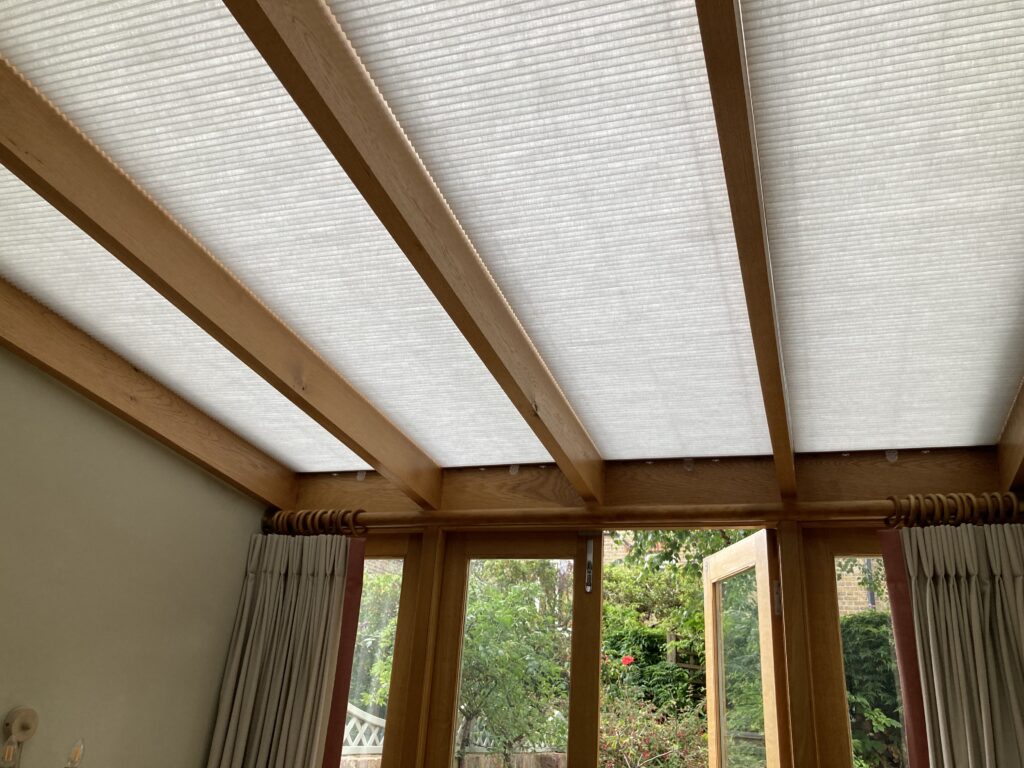 conservatory roof blinds insulation