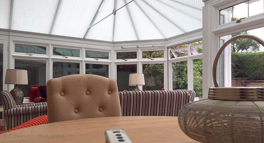 Remote Control Conservatory Blinds