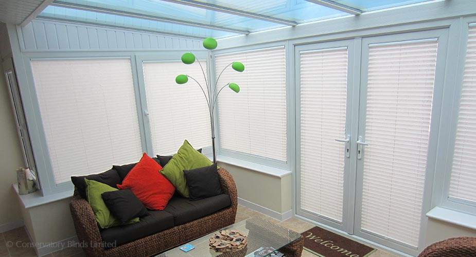 Pleated Blinds in Cornwall - Extended