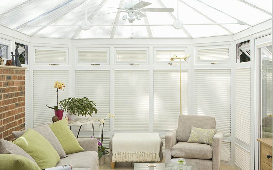 Prevent your conservatory from being too hot in summer