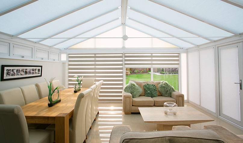 Vision and Duette Conservatory Blinds