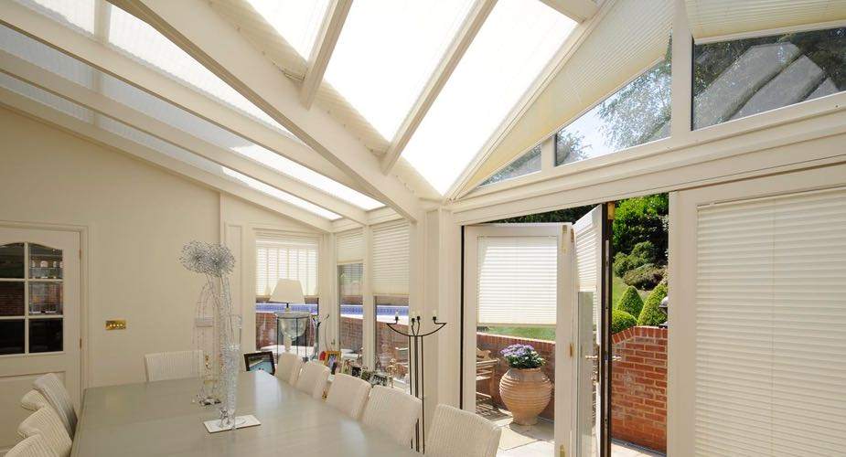 pure™ Pleated Conservatory Blinds
