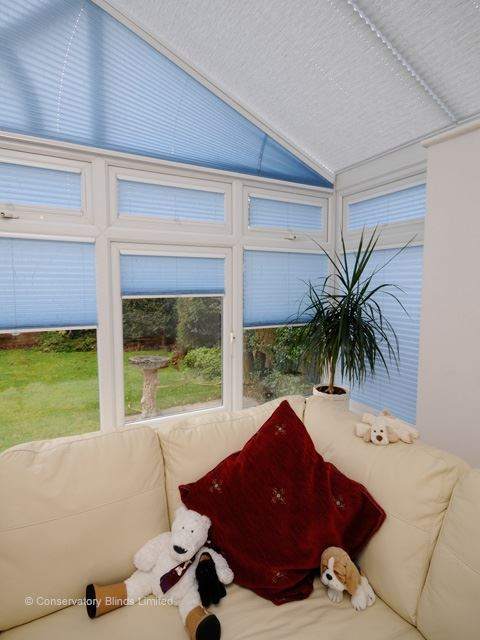 pure™ Pleated Conservatory Blinds