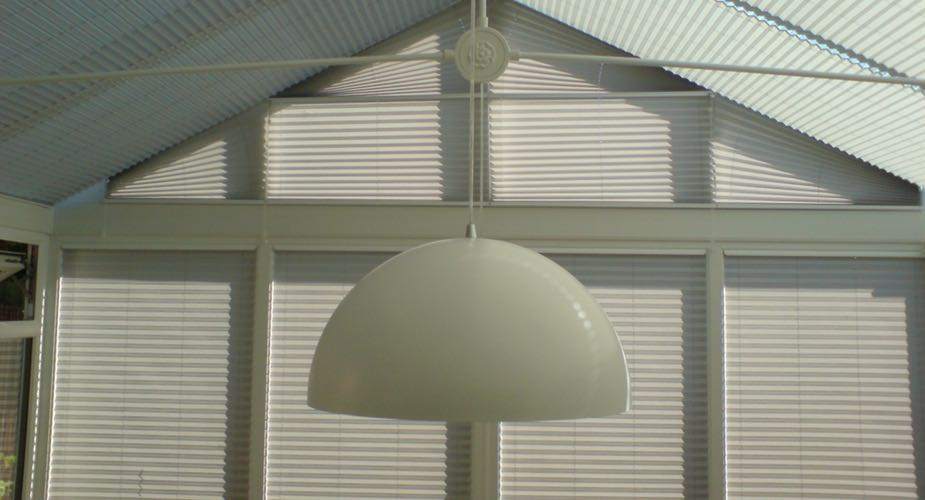 Fully Retractable pureaspect Gable Blinds